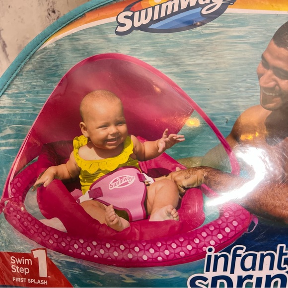 NWT Infant Springfloat Sun Canopy Swim Ways - Picture 5 of 6